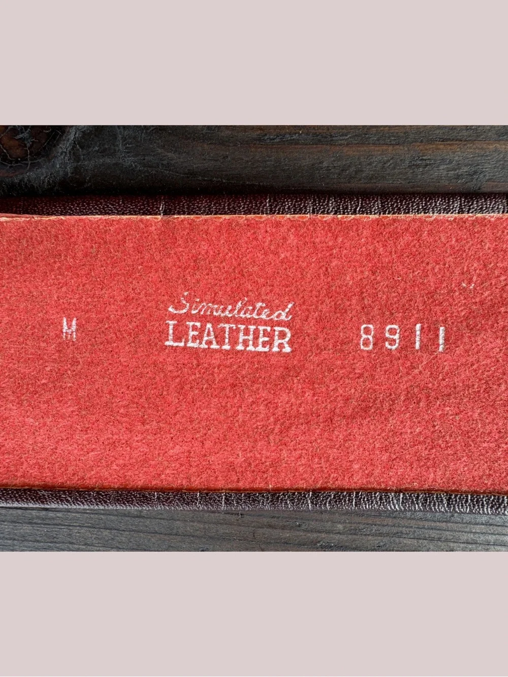 Wide Brown Leather Round-Buckle Waist Belt